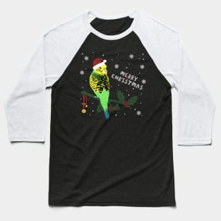 merry christmas - budgie doodle Baseball T-Shirt